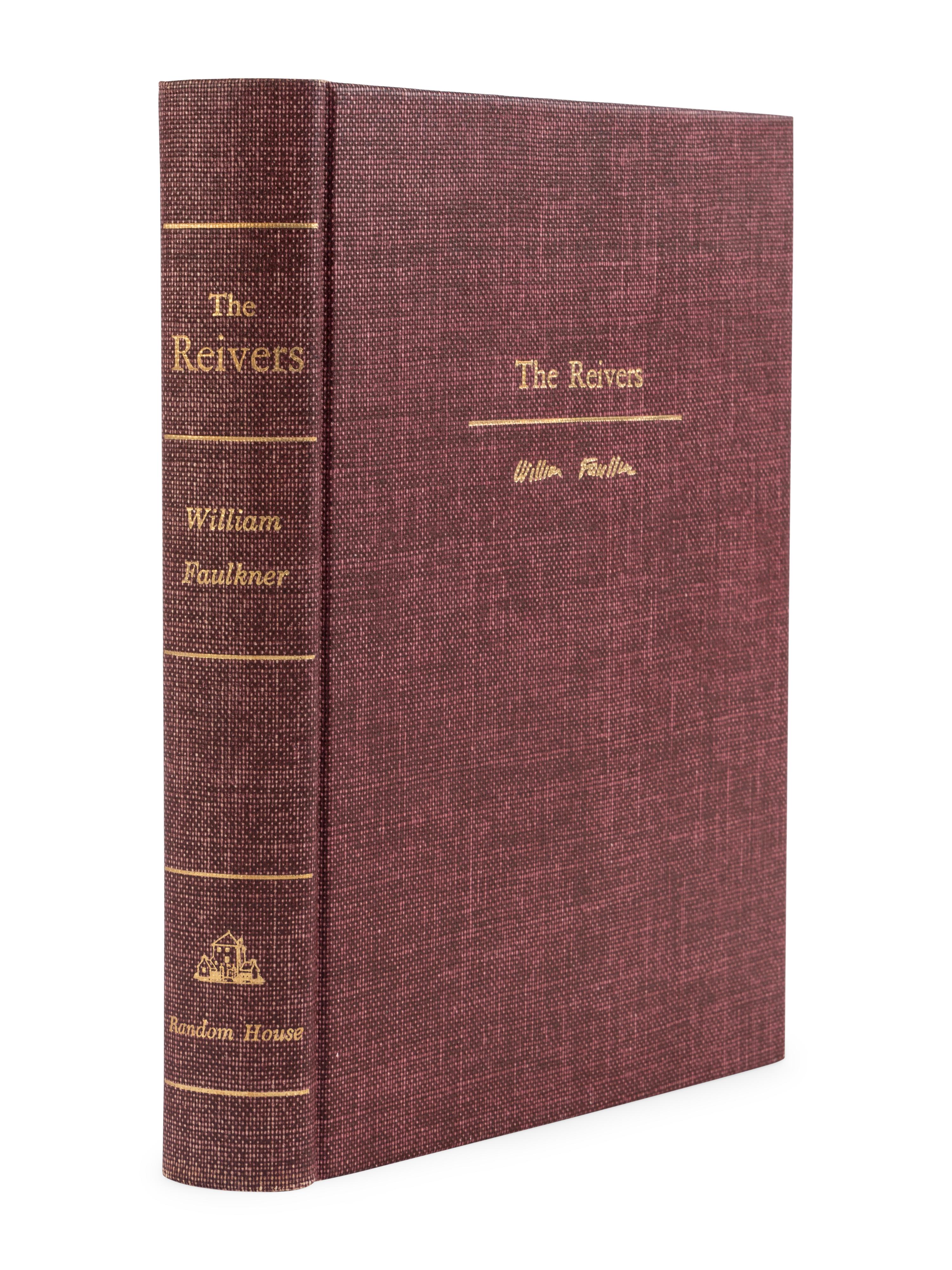 FAULKNER, William (1897-1962) . The Reivers: A Reminiscence . New York: Random House, 1962.