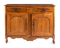 A Louis XV Fruitwood Side Cabinet