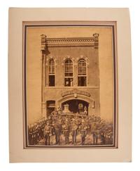 [OCCUPATIONAL PHOTOGRAPHY]. A group of images of firefighters and police officers, comprising: