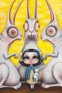 Bethany Marchman, (American, 20th/21st century), Creepy Rabbits, 2004