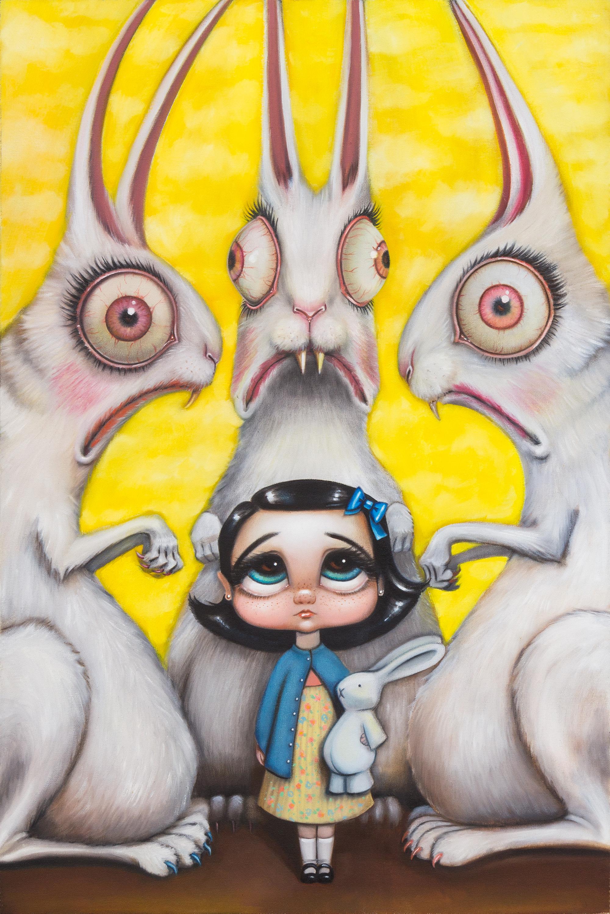 Bethany Marchman, (American, 20th/21st century), Creepy Rabbits, 2004