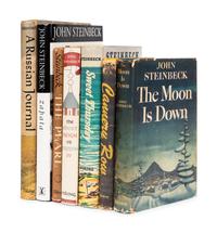 STEINBECK, John (1902-1968). A group of 13 works, including: