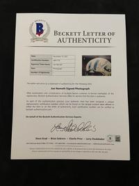 A Group of Eight Pro Football Hall of Fame Signed Autograph Items (Beckett Authentication Services BAS Certified),