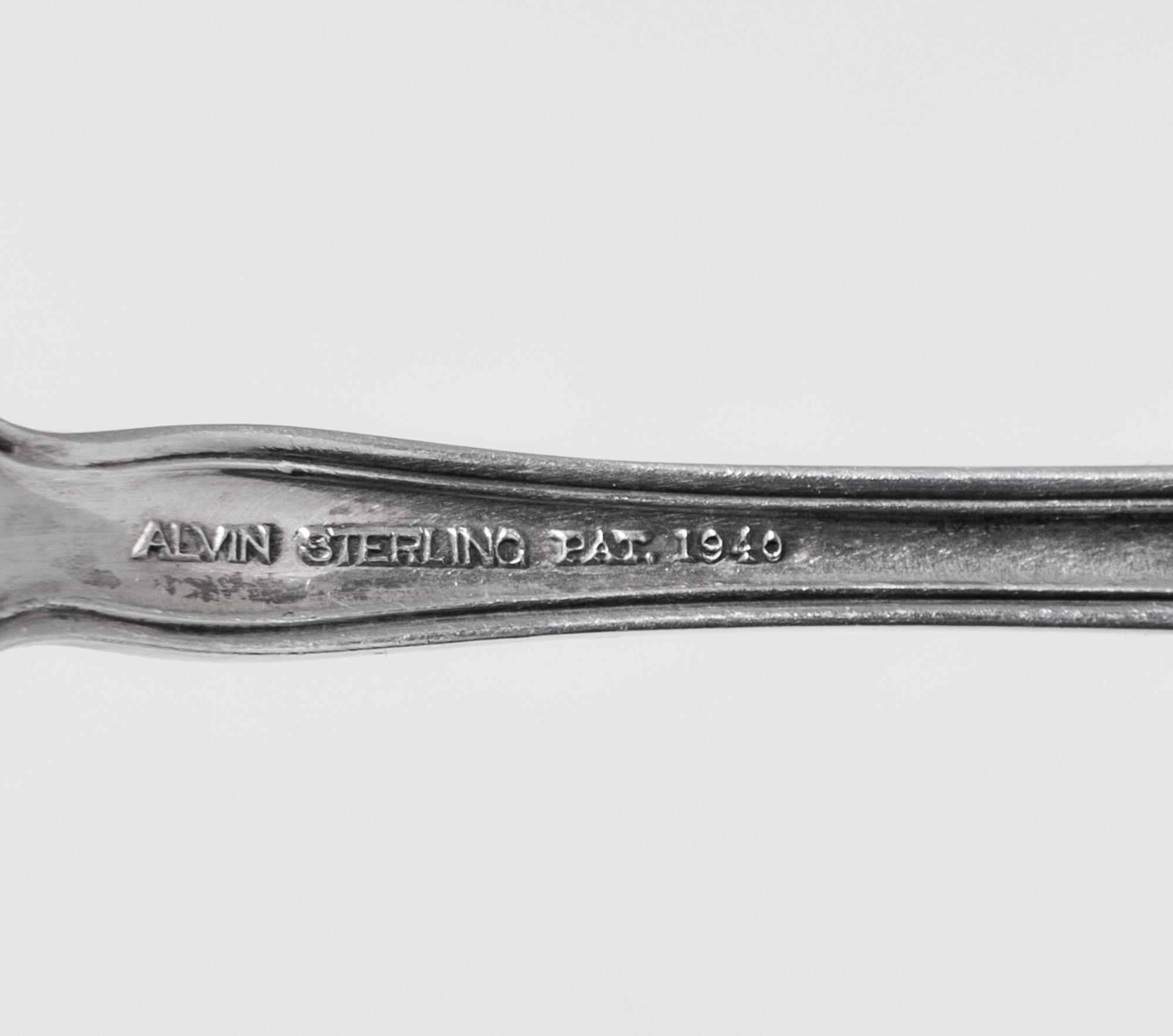 An American Silver Flatware Service