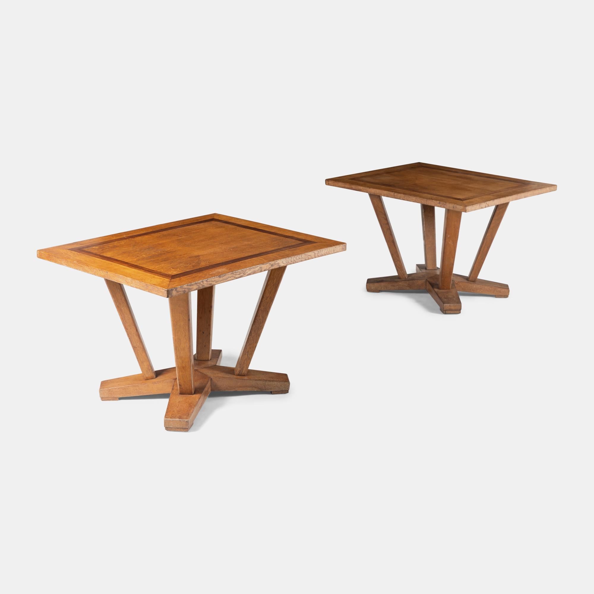 Pair of Occasional Tables, c. 1935