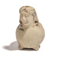 A Corinthian Terracotta Siren Aryballos