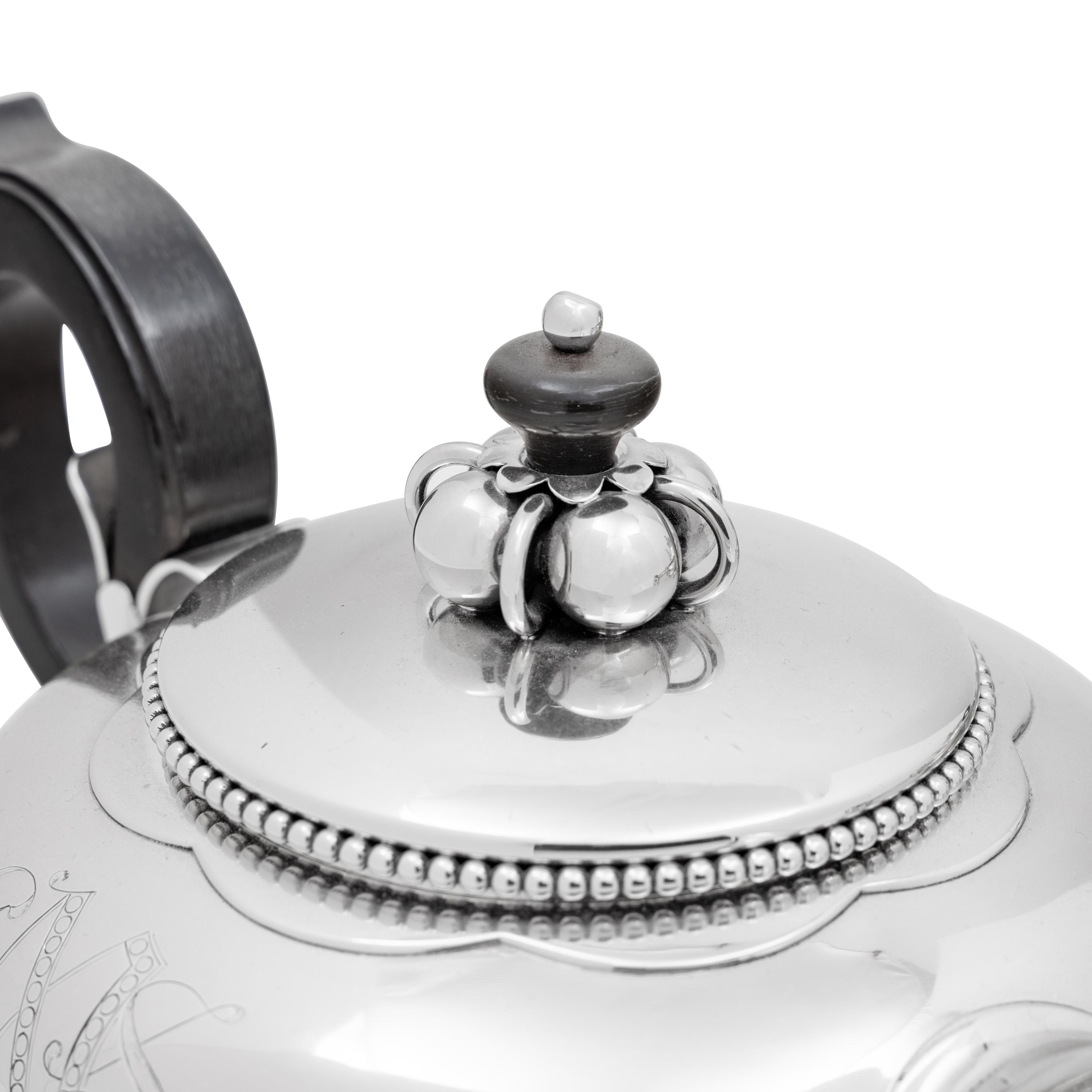 An American Silver Six-Piece Tea and Coffee Service