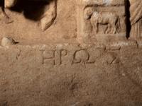 A Greek Marble Relief with a Rider and an Altar Group
