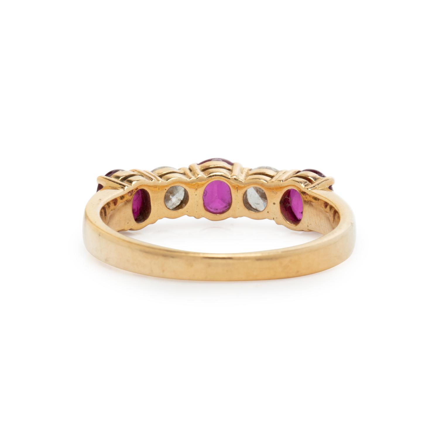 RUBY AND DIAMOND RING