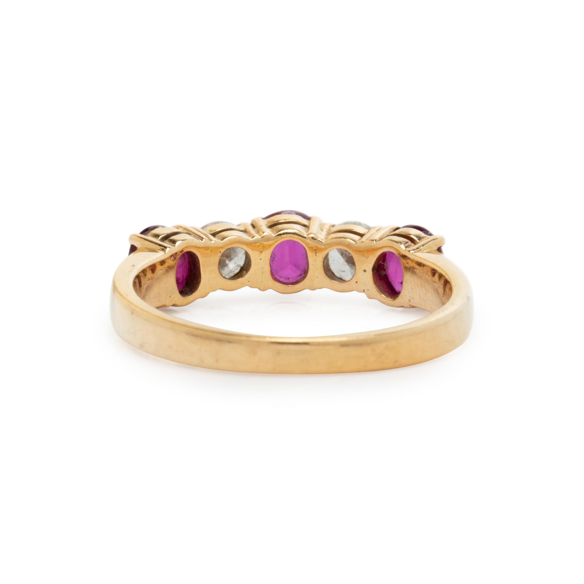 RUBY AND DIAMOND RING