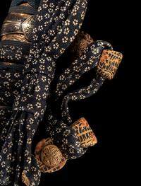 A Set of Sword Fittings and Scabbard for A Tachi