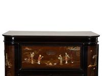 A Chinese Black and Brown Lacquer Bar — 20th Century
