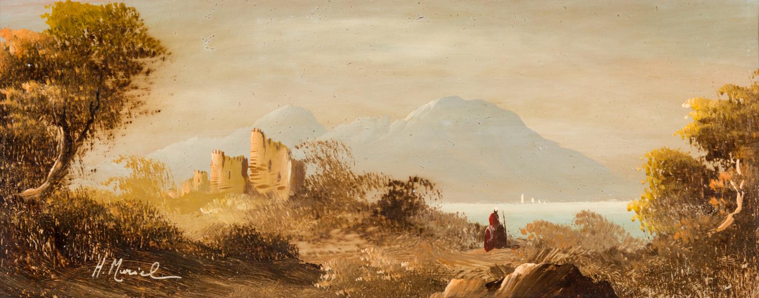 A Group of Seven Decorative Paintings
