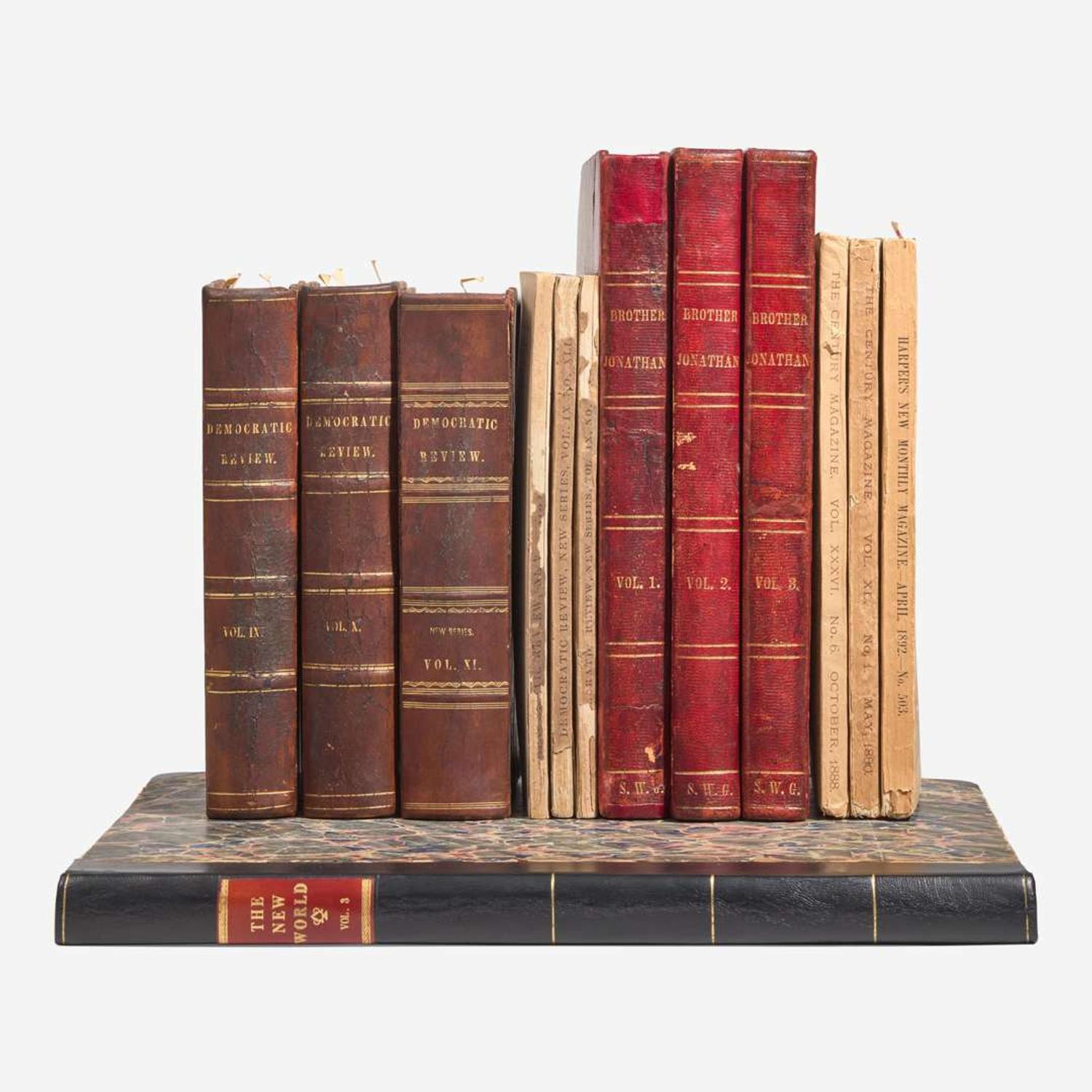 [Literature] Whitman, Walt Group of 11 Magazines and Periodicals, ca. 1841-92