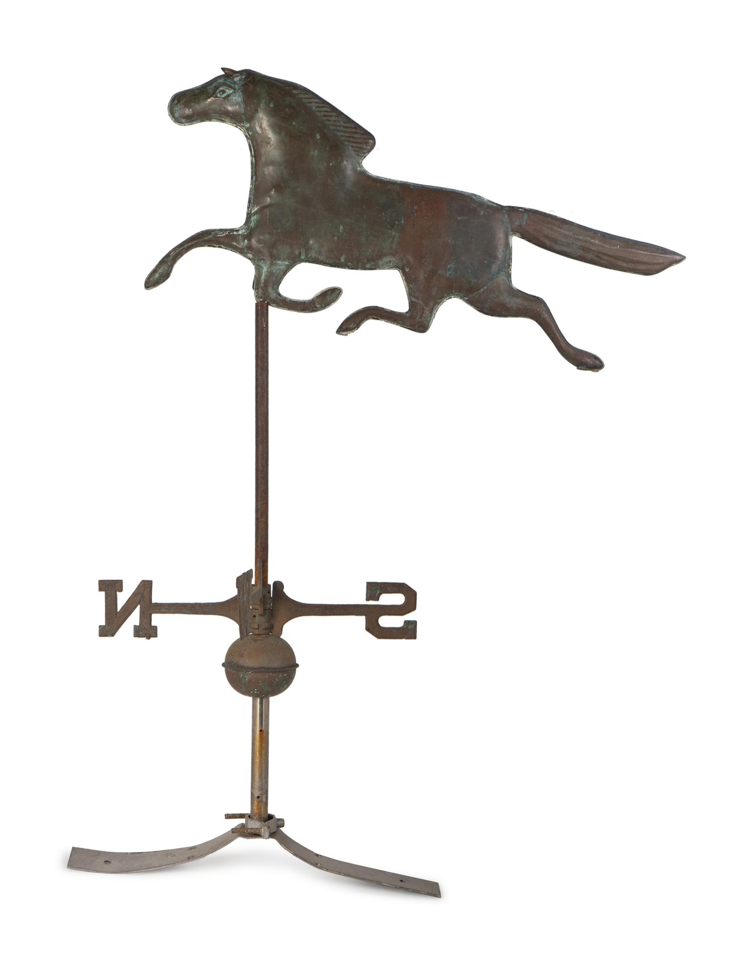 An American Copper Horse Weathervane — EARLY 20TH CENTURY