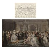 [Presidential] Huntington, D(aniel). Lady Washington's Reception. From the original Picture in the possession of A.T. Stewart Esq.