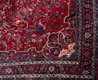 A Kashan Wool Rug