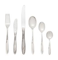 An American Silver Flatware Service