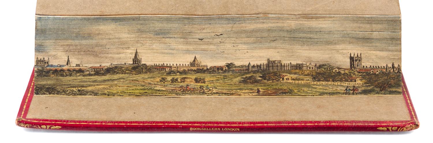 [FORE-EDGE PAINTING]. YOUNG, Edward (1683-1765). The Complaint: or, Night Thoughts. London: Chiswick Press for Taylor and Hessey, 1812.