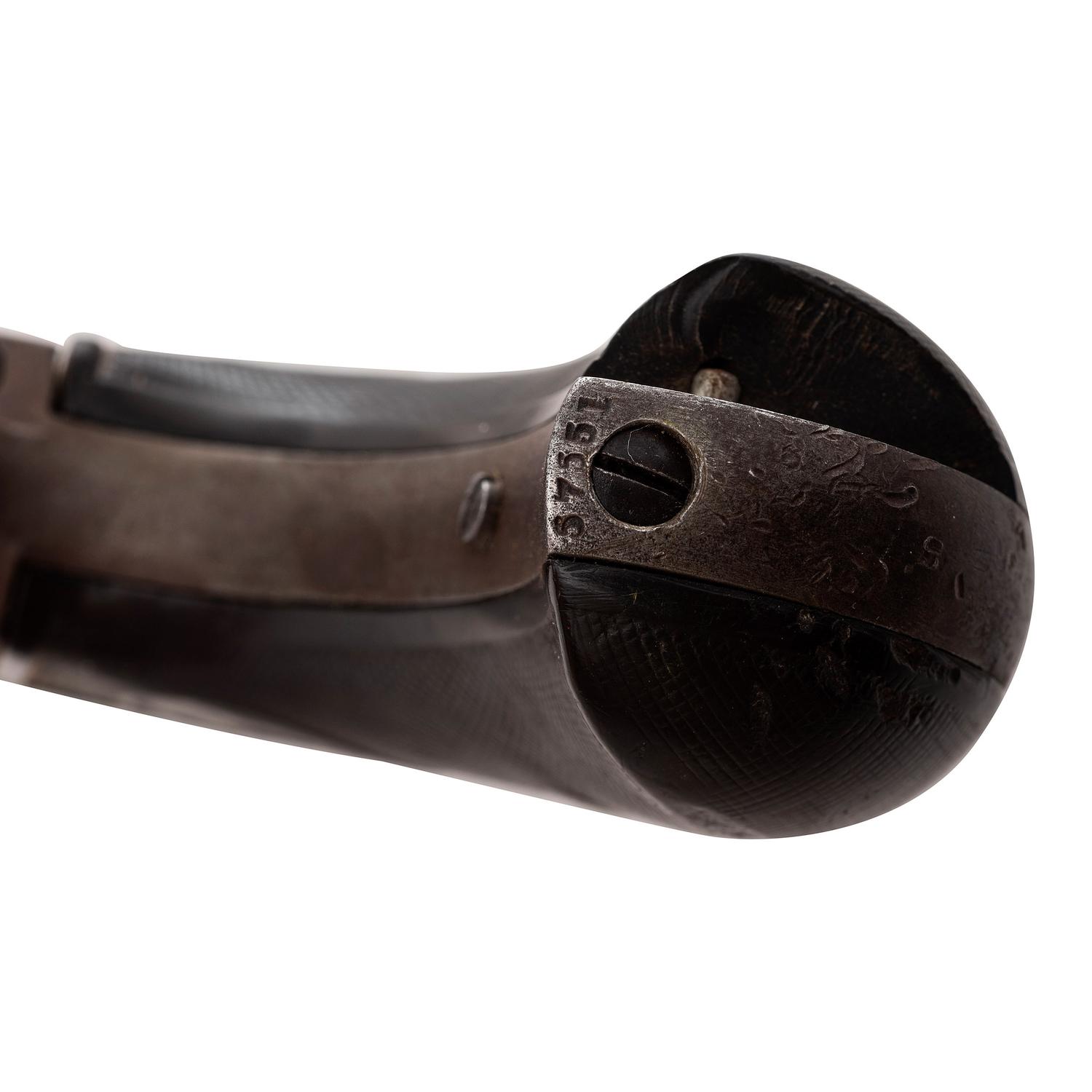 Colt Model 1877 Thunderer With Native Beaded Holster