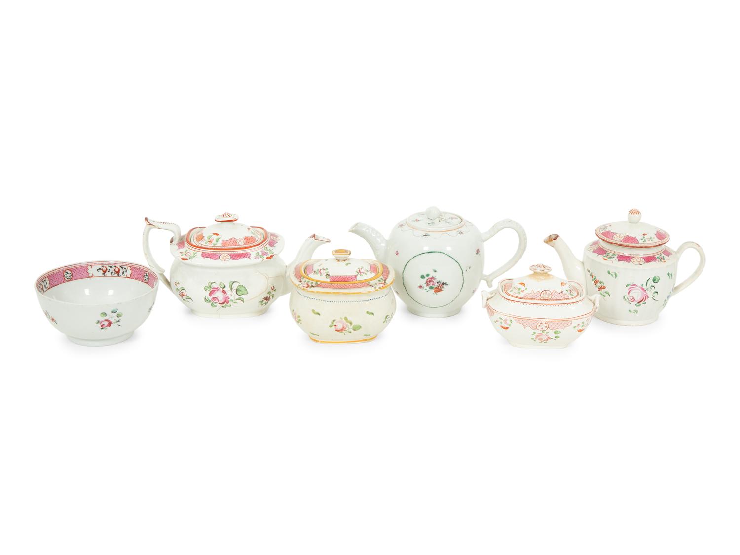 A Group of Chinese Export Porcelain