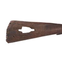 Native Altered Percussion Trade Gun by Isaac Hollis & Sons