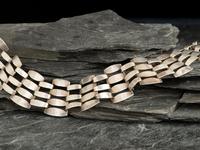Mexican Sterling Silver Collar Necklace