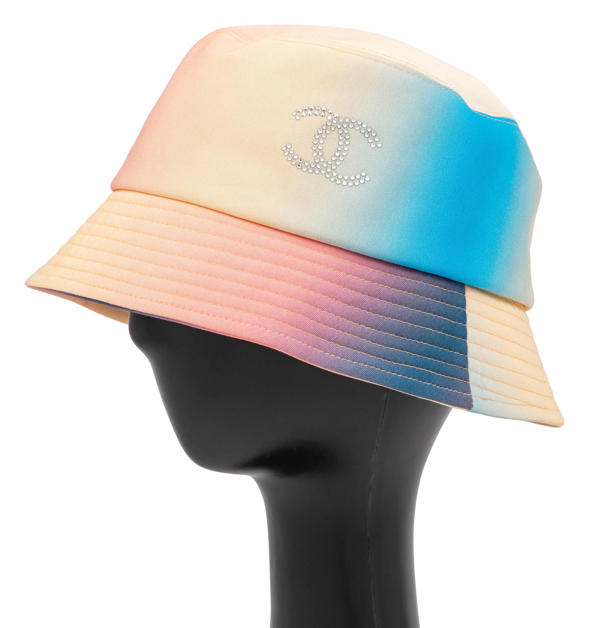 Chanel, Rainbow Gradient Bucket Hat