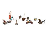 Seven Circus and Clown Toys