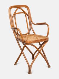 Armchair, model no. 51 likely designed by August Thonet
