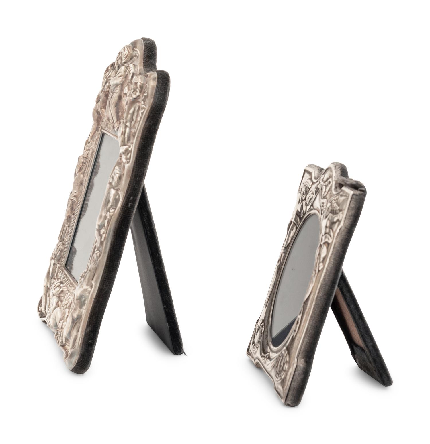 Two English Silver Picture Frames