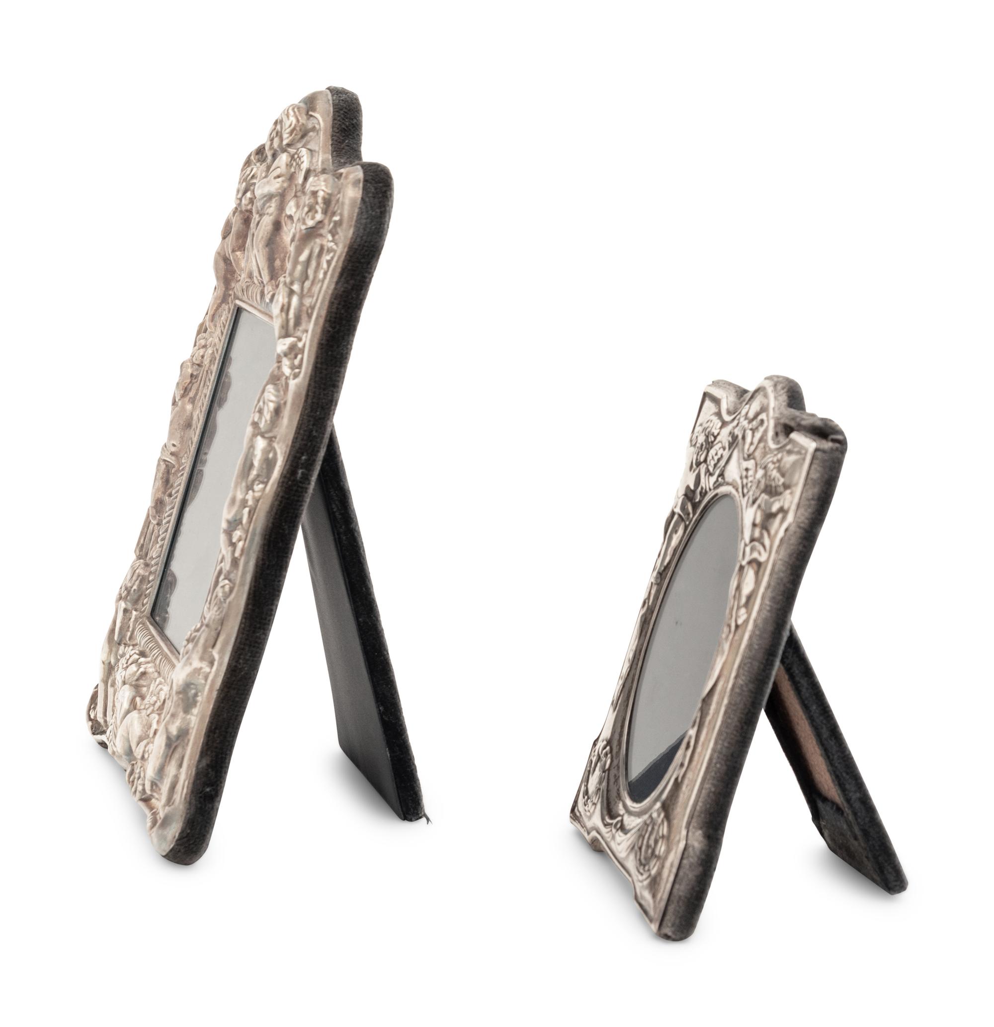 Two English Silver Picture Frames