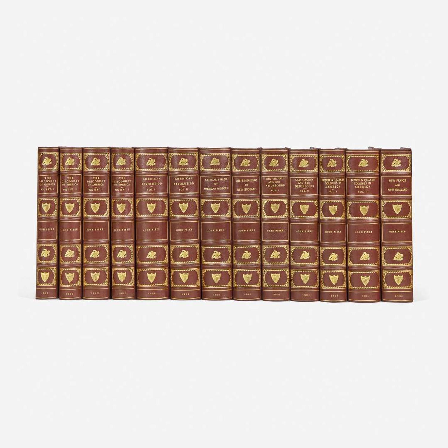 [Fine Bindings] Fiske, John Works