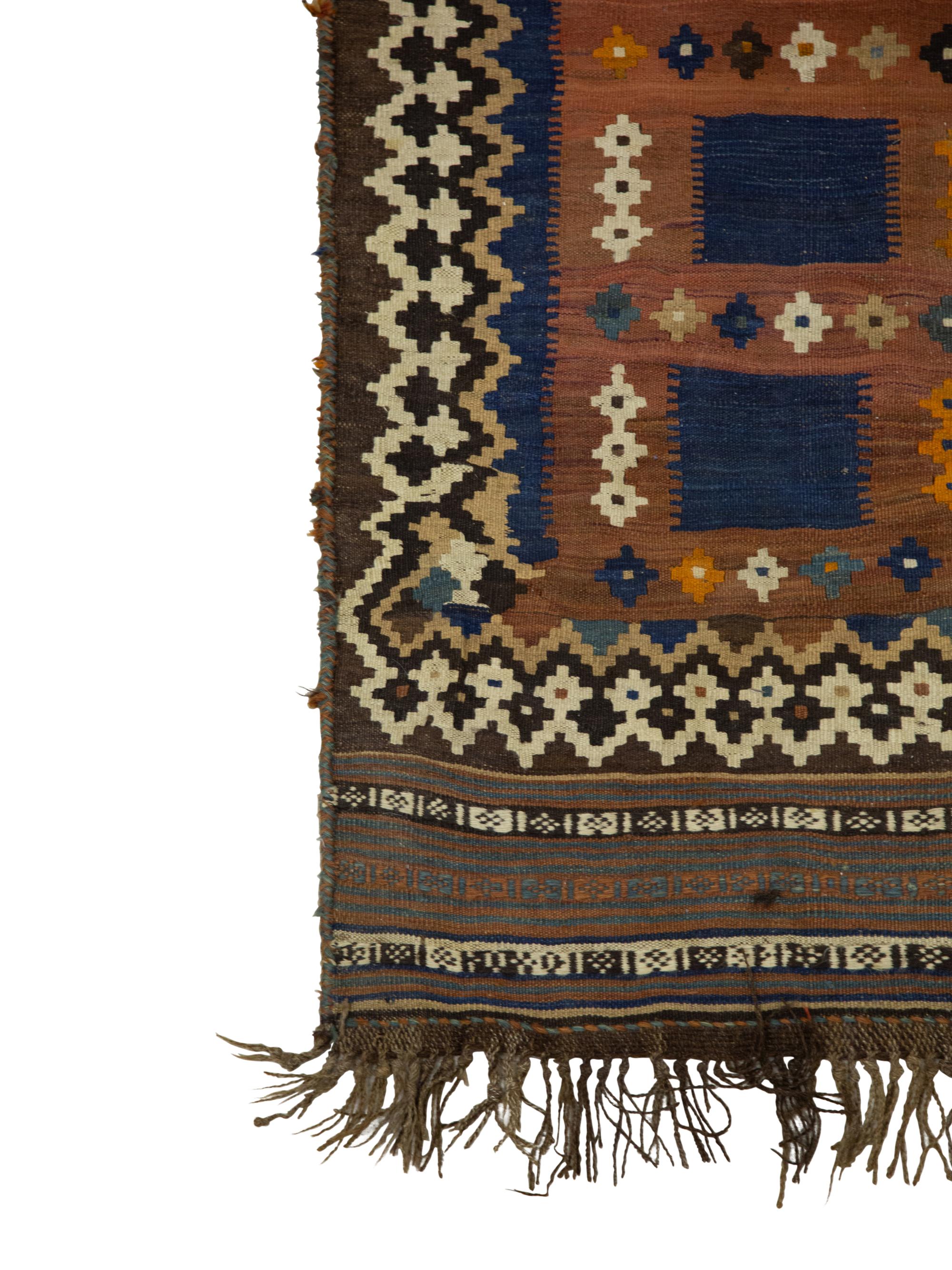 A Qashqai Kilim Wool Rug