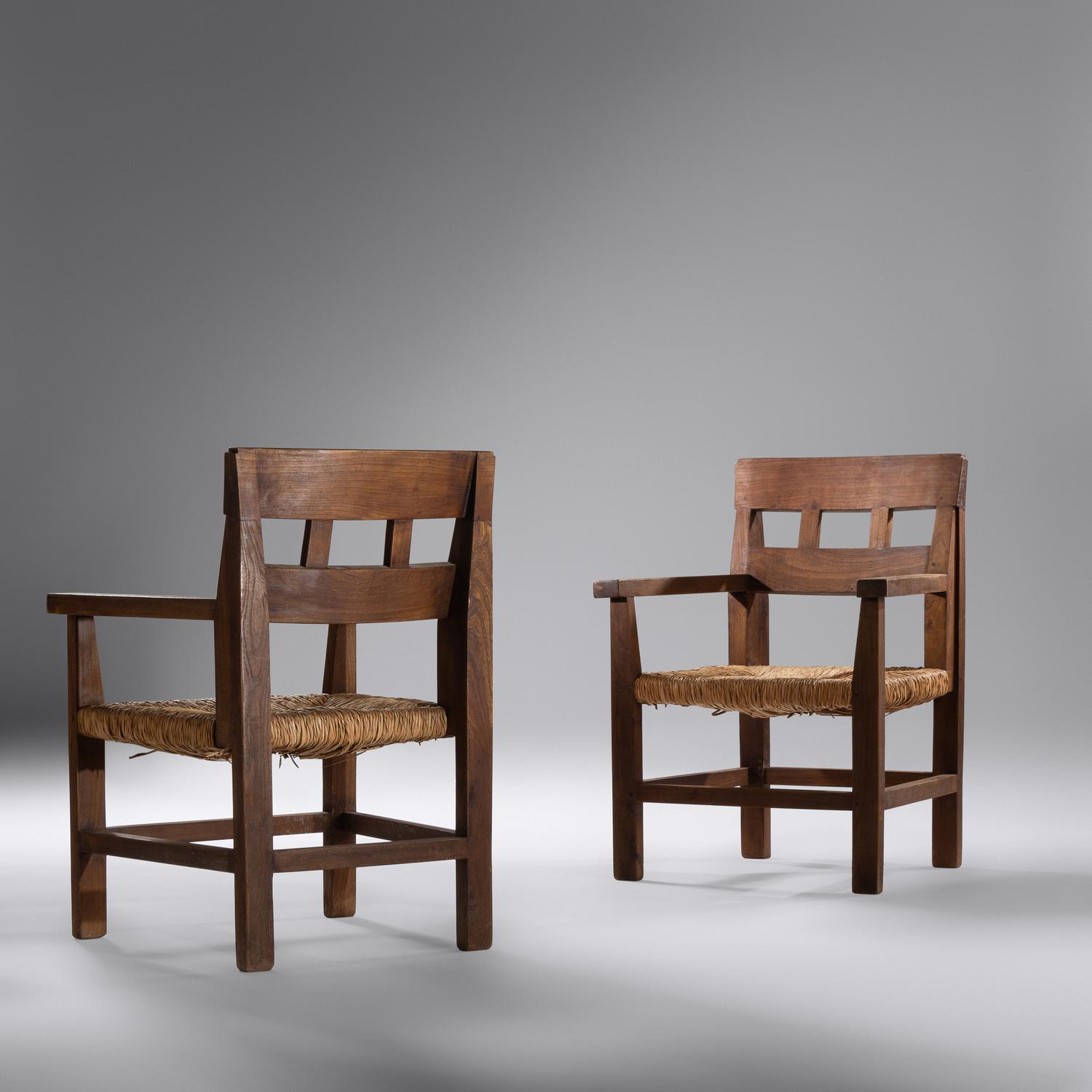 Pair of Armchairs, c. 1965