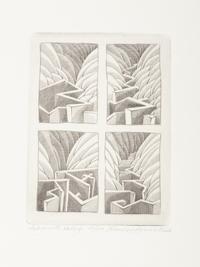 Collection of eight prints from the Print Club of Albany
