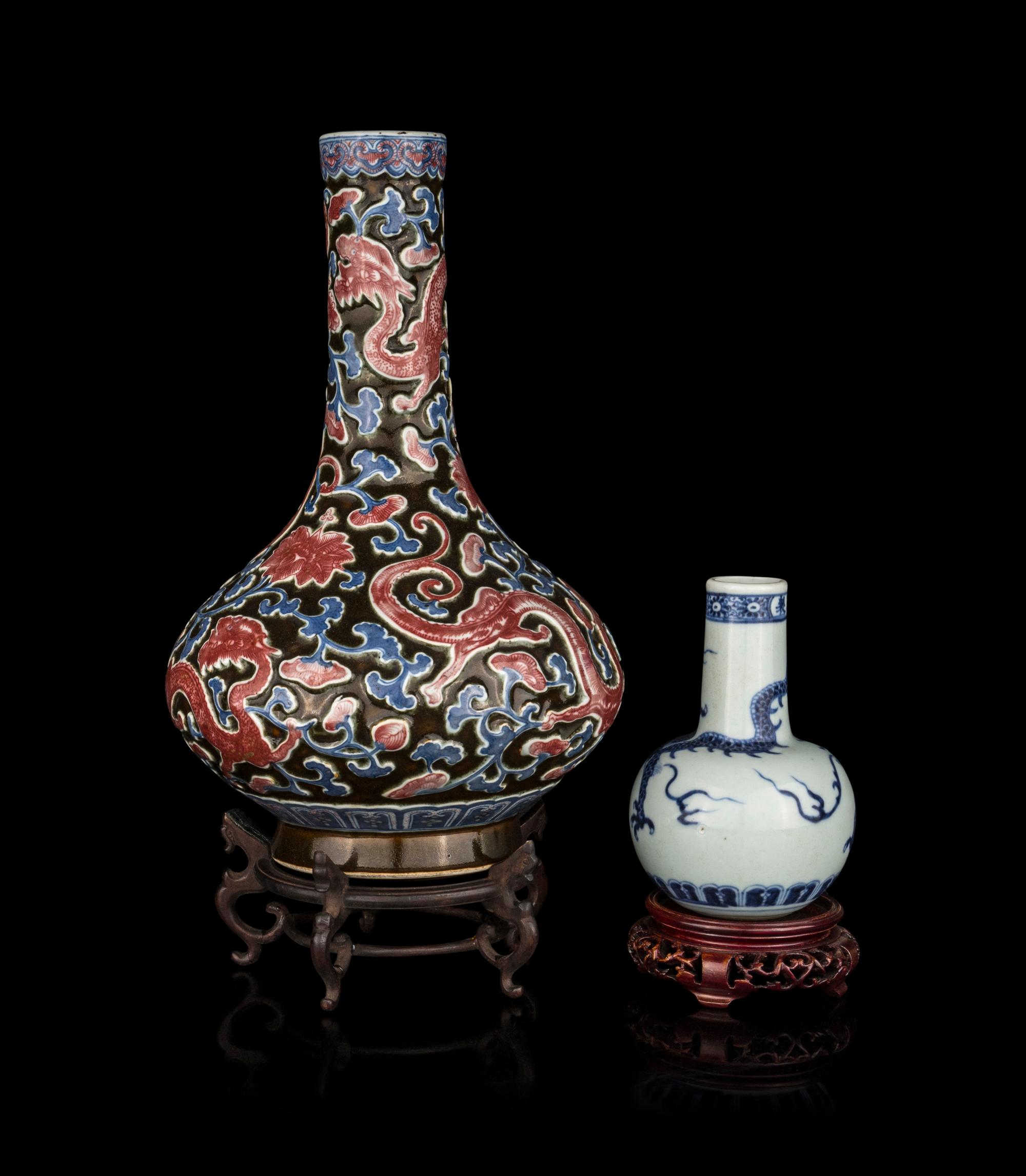 Two Chinese Porcelain Vases