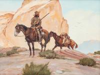 Shep Chadhorn, (American, 20th Century), In the Wilderness