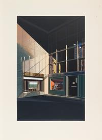 Urban Landscapes No. 2 (complete portfolio of 8 prints with original cloth portfolio)
