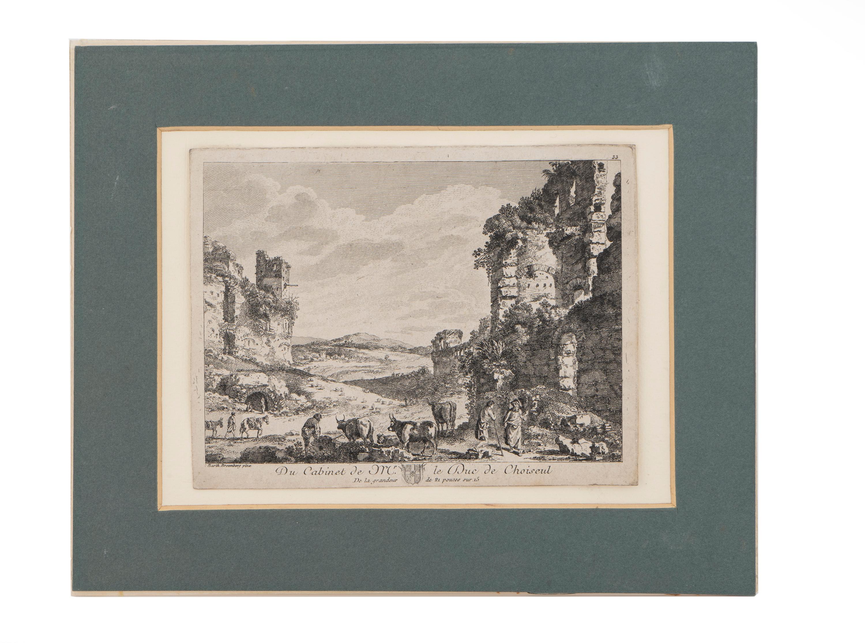 An Engraving After Bartholomeus Breenbergh — 19TH CENTURY