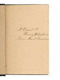 [CIVIL WAR]. 2 memorial books for fallen officers, Frazer Augustus Stearns & William Kirkland Bacon.