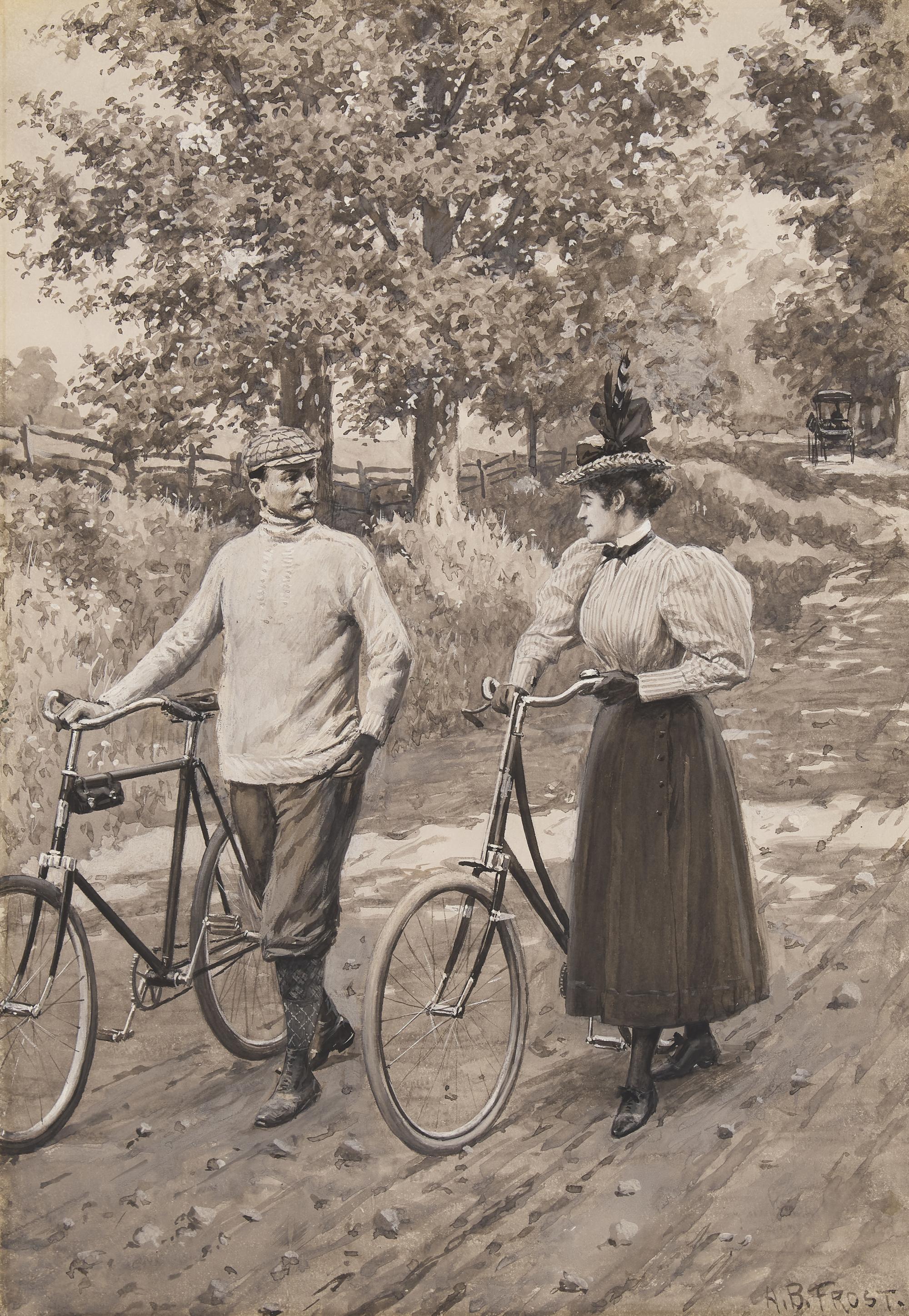 Arthur Burdett Frost (American, 1851-1928) — An Outing