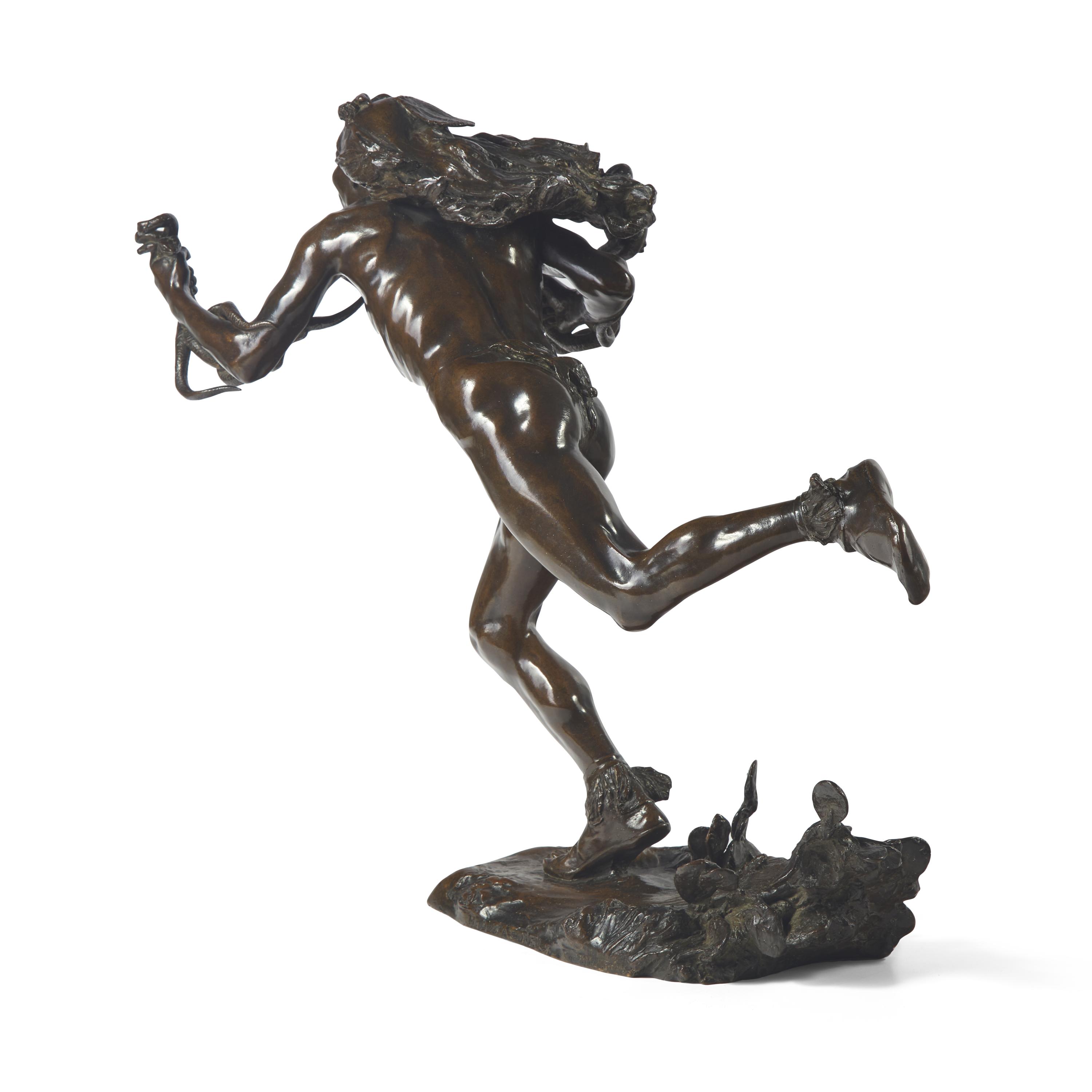 Hermon Atkins MacNeil (American, 1866-1947) — The Moqui Prayer for Rain (The Returning of the Snakes), modeled 1895-96; cast ca. 1897