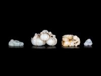 Four Chinese Jade Carvings