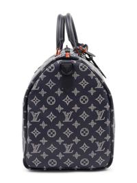 Louis Vuitton Limited Edition Keepall Bandoulière 50 in Monogram Ink Coated Canvas, Upside Down, Fall Winter Precollection 2018