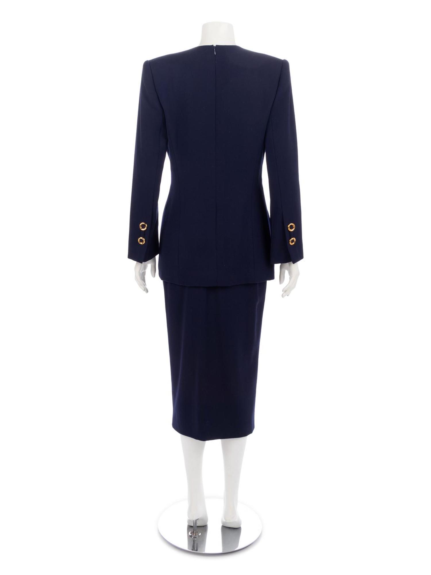 Three Vintage Designer Items, 1980-90s: One Valentino & Two Galanos