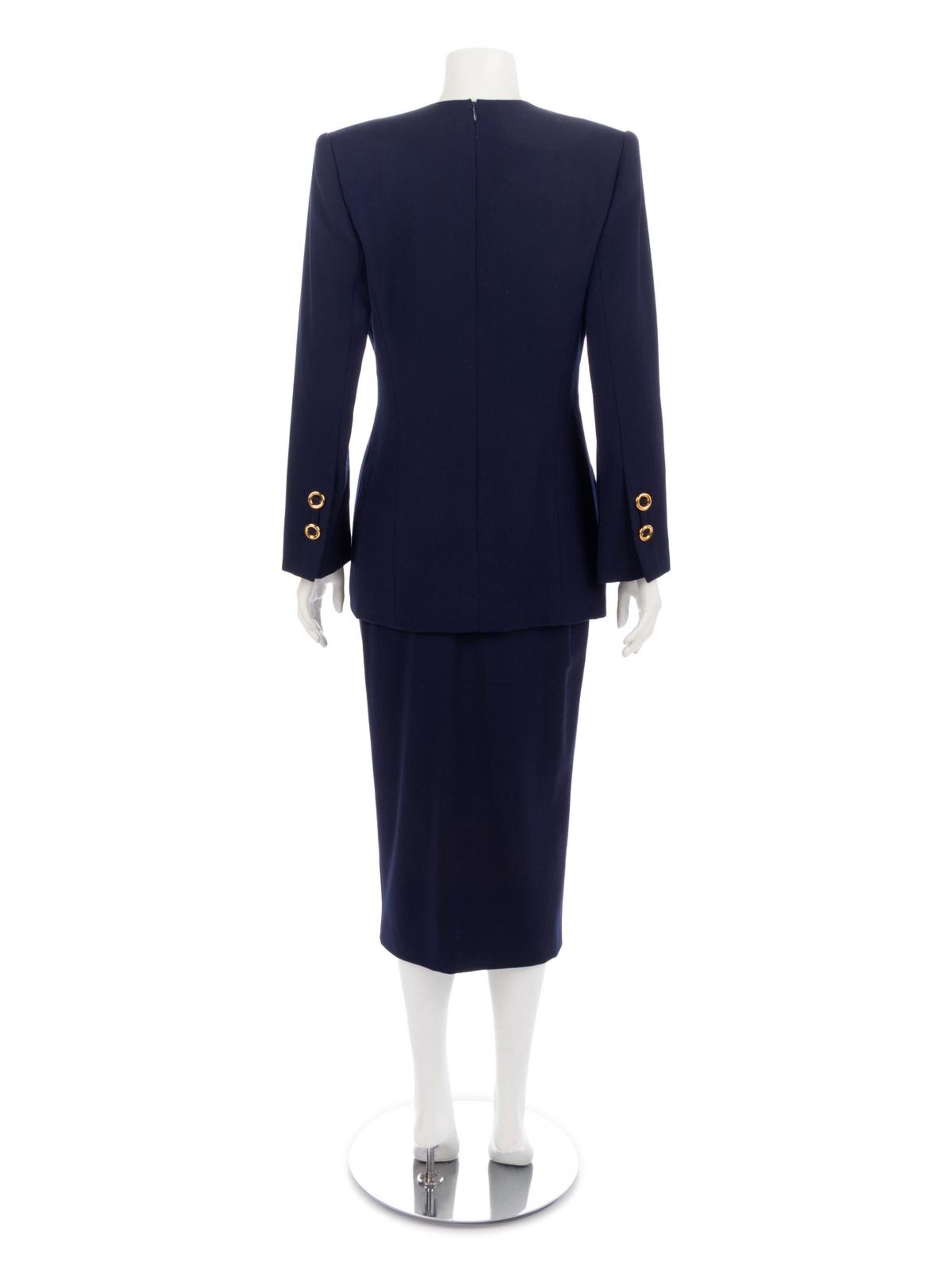 Three Vintage Designer Items, 1980-90s: One Valentino & Two Galanos