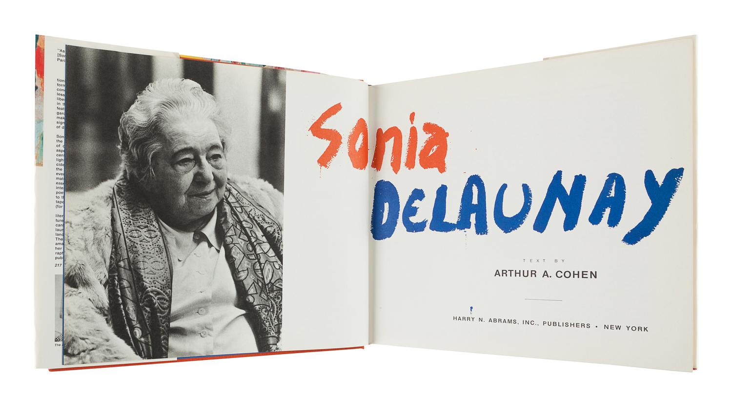 [DELAUNAY, Sonia (1885-1979)]. COHEN, Arthur A. Sonia Delaunay. New York: Harry N. Abrams, Inc., 1975.