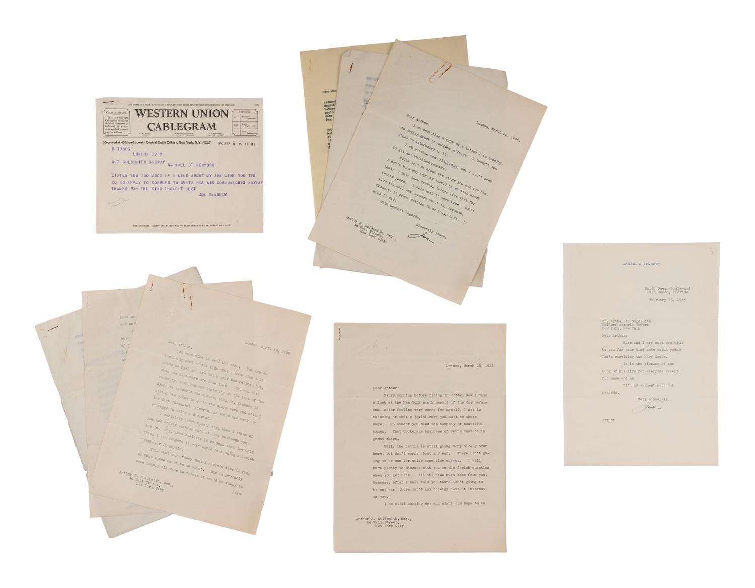 [AMERICAN POLITICS] - [KENNEDY]. A group of approximately 10 works by or about members of the Kennedy family, including: