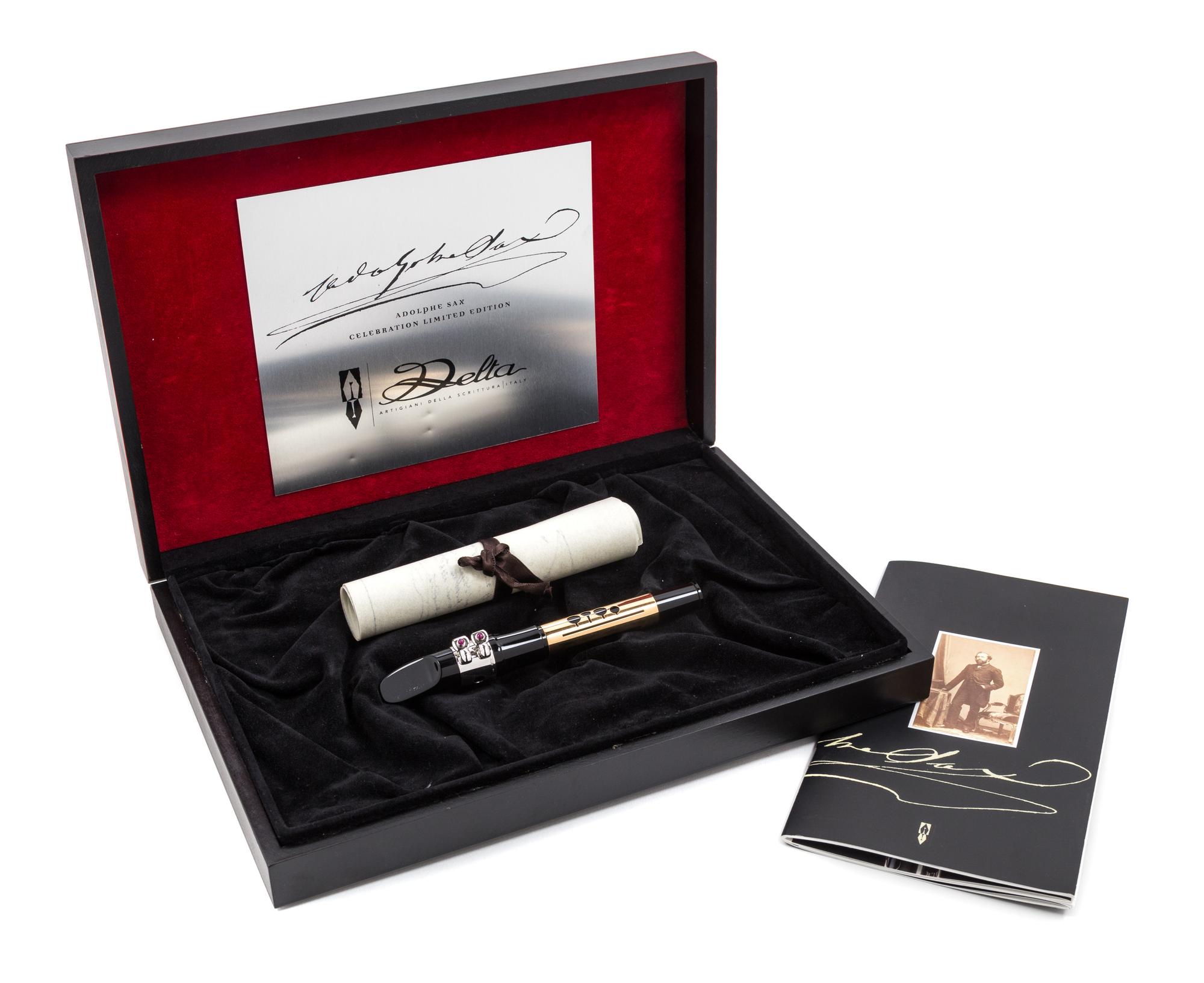 An Delta Adolphe Sax Limited Edition Fountain Pen